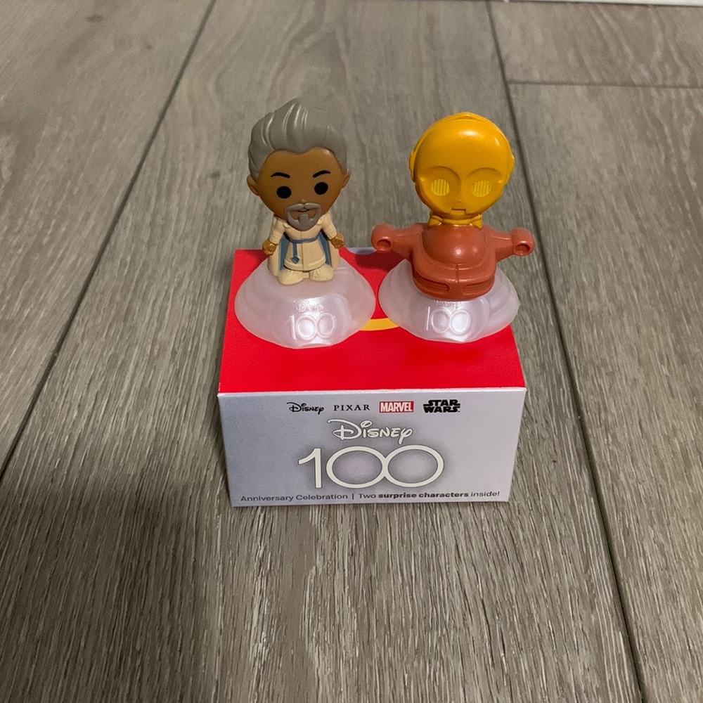 Disney 100 anniversary celebration McDonald’s Happy Meal toy, box 28